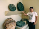 Some Gongs displayed at National Museum of Anthropology, Philippines.